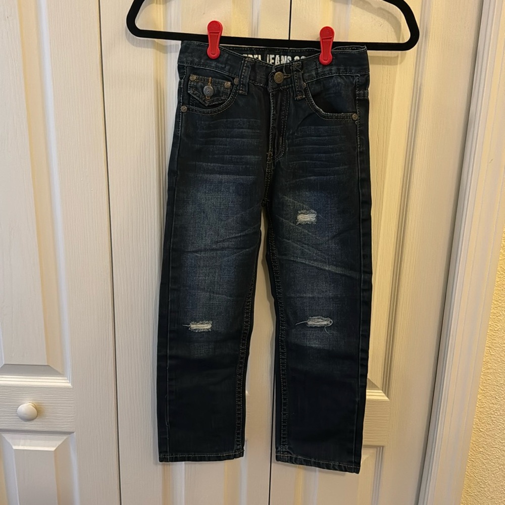 Boys Rebel Jeans Co Denim Jeans Size 7